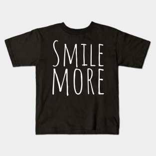 smile more Kids T-Shirt